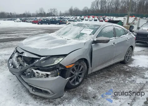 2019 Honda Civic Ex z USA, uszkodzony, nr VIN 2HGFC1F32KH651459